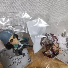 ワンピース フィギュアキーホルダーセット ルフィ、クザン