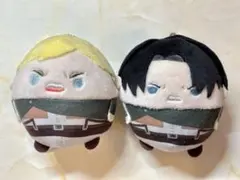 進撃の巨人 リヴァイ＋エルヴィン ふわコロりん 2026年最新】エルヴィン ふわコロの人気アイテム - メルカリ