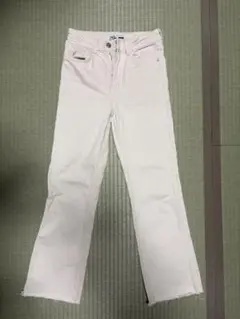 ZARA ホワイト デニム