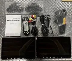 ヘッドレストモニター　11インチ　モニター2個1個訳有り