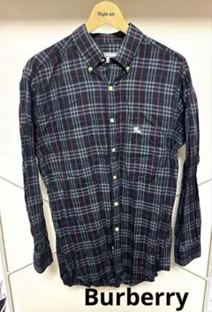 Burberry チェック柄 長袖シャツ 39(M) バーバリー