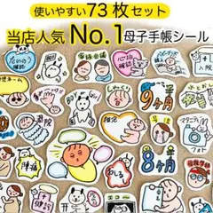 ⭐️人気⭐️ 母子手帳シール　マタニティフレークシール　妊娠記録　妊婦