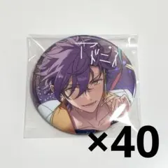 乙狩アドニス 10周年 缶バッジ 40点