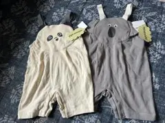 サロペット オーバーオール お揃い リンクコーデ ２点セット