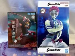 鬼滅の刃　煉獄杏寿郎　猗窩座　フィギュアセット