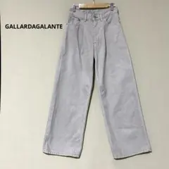 GALLARDAGALANTE ガリャルダガランテ　 タックワイドデニム　0のサムネイル