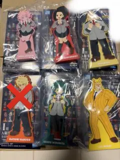 僕のヒーローアカデミア 紡がれる想い I賞 ラバースタンド セット