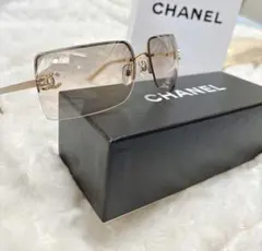 CHANEL サングラス✨ラインストーン ココマーク 4104-B Y2K - メルカリ