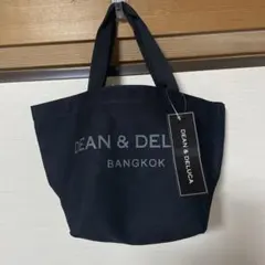 希少　正規新品　DEAN & DELUCA トートバッグ 黒 バンコク限定