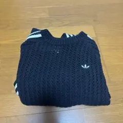 adidas アディカラー ニット クルーネック セーター