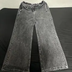 メンズ　フレアデニムパンツ