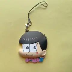 おそ松くん ほっぺぷにぷにラバーマスコットキーホルダー 約7cm