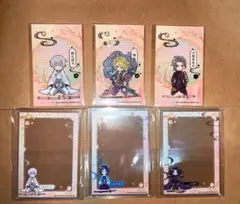 刀剣乱舞 アニメイトカフェ 箔押しカード 硬化ケース 鶴丸国永