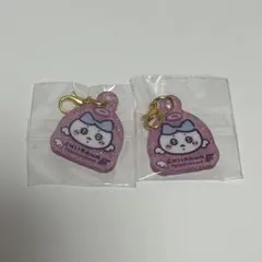 ちいかわ てんし あくま ラメアクリルキーホルダー ハチワレ 2個セット