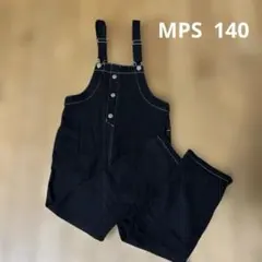 MPS ブラック オーバーオール 140