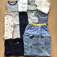 100cm 女の子　まとめ売り　子供服　夏服　上下　12点