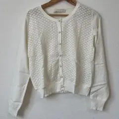 Aveniretoile アベニールエトワール カーディガン パールボタン