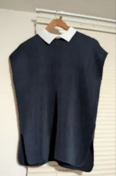 SPEC ノースリーブニット 40 ネイビー