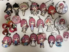 五等分の花嫁　ラバスト、ミニフィギュア、マスキングテープ　セット　まとめ売り