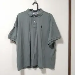 U.S. POLO ASSN. 半袖 ポロシャツ グリーン Sのサムネイル