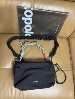 topologie ブラック ダウンマフラー Puffer Scarf - メルカリ