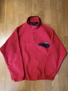 patagonia Synchilla M レッド スナップt フリース