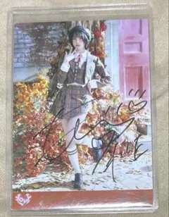 ね*こ様 野口衣織　ラブソングに襲われる　歌唱衣装① ヒキ　直筆