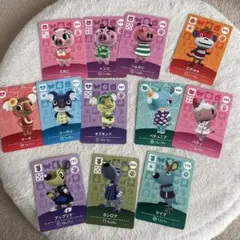 あつ森 amiiboカード / ブタ　サル　コアラ　サイ　カンガルー