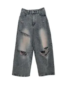 ずっと真夜中でいいのに。「MAD ヴィンテージ デニムパンツ」Mサイズ