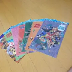 ワンピースクリアファイル7枚セット