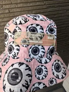 MISHKA ミシカ　バケットハット ピンク色