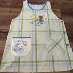 Suzy's Zoo チェック柄エプロン