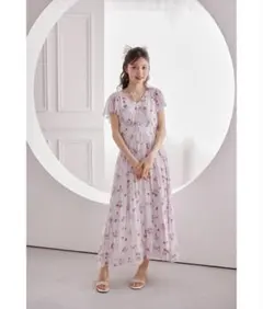 新品未使用品タグ付き✮レア✮DEICY スノーカットローズワンピース