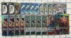 ロロノア・ゾロ EB04-007 他ワンピースカード セット 緑 デッキパーツ