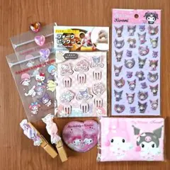 SANRIO サンリオ マイメロディ クロミ ぷくっとシール 他セット