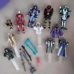 仮面ライダー ゴースト フィギュアセット 4体 着せ替えパーツあり