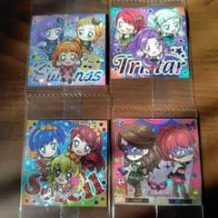 アイカツ！にふぉるめーしょんシールウエハース 　ユニットレア＋シークレット