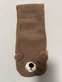 マフラー　クマ　ホッカイロ