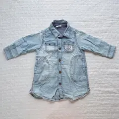 breeze シャツワンピース　羽織り