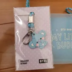 BT21 マスコットストラップとペンケース KOYA