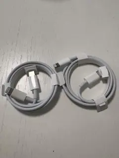 Apple純正 Lightningケーブル 2本セット