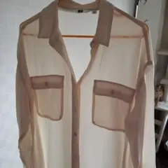 ユニクロシアーシャツL.
