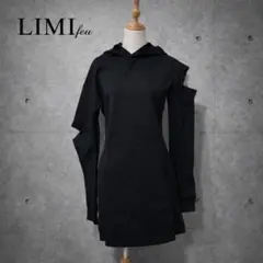 【新品 未使用】 LIMI feu yohji yamamotoフーディー 黒のサムネイル