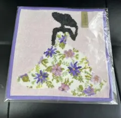 ［新品］FEIILERフェイラー タオルハンカチ♡レディフラワー(ライラック)♡