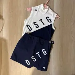 【2点セット】DESCENTE セットアップ　ゴルフウェアのサムネイル