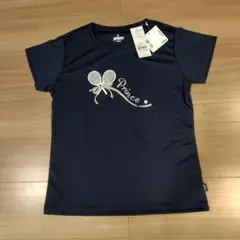 Prince テニス Tシャツ M ネイビー　新品