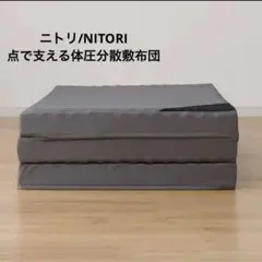 点で支える体圧分散敷布団　シングル(S F2205)【ニトリ】