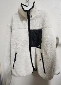 BEAMS HEART KANGOL/ボア フリース ブルゾン