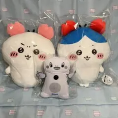 【ちいかわ】カニカチューシャBIGぬいぐるみ2種＆呼び込み君セットのサムネイル