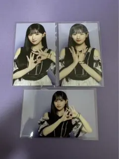 乃木坂46 川﨑桜 Same numbers ミニ生写真 3種コンプ